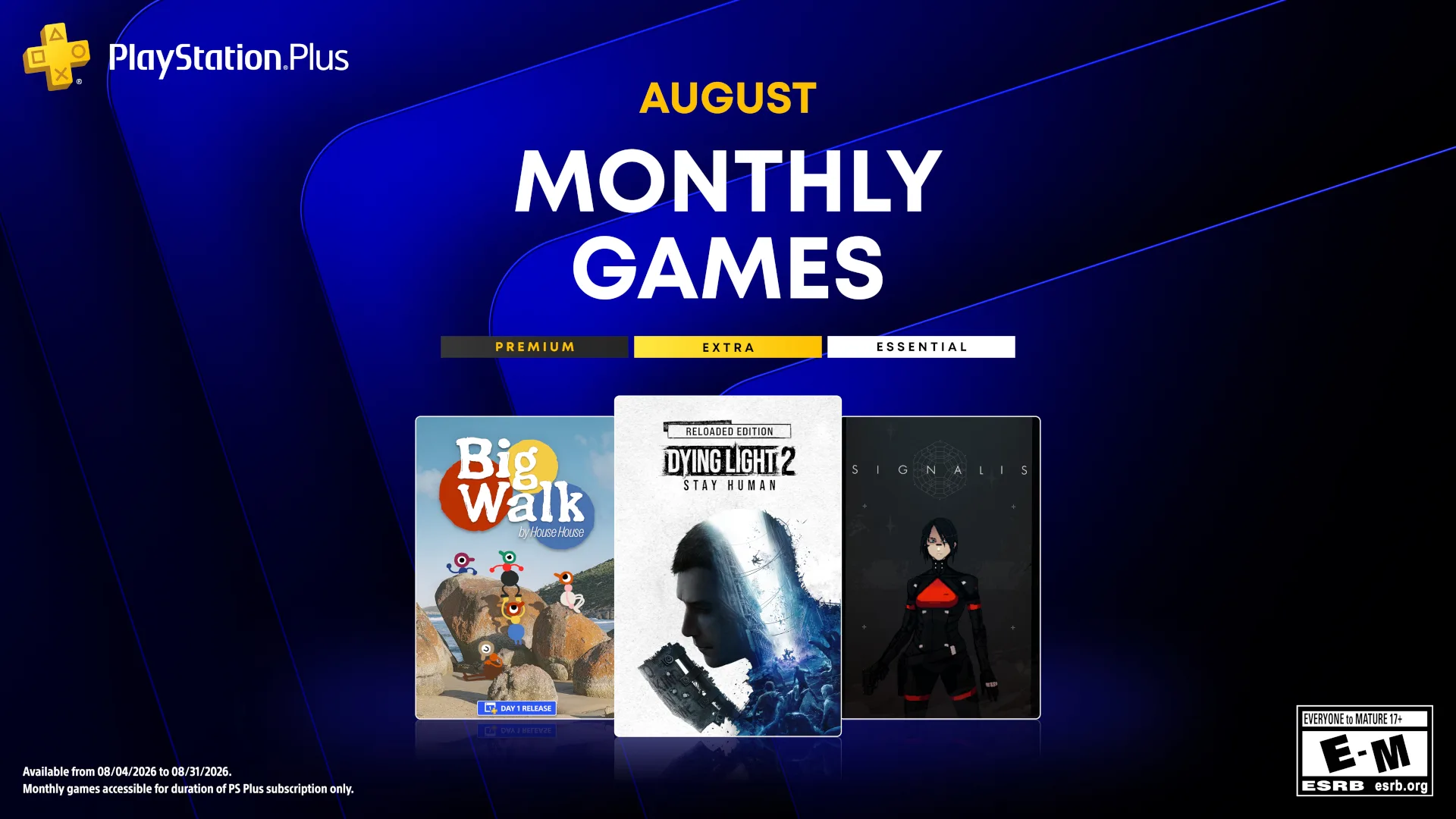Игры месяца PlayStation Plus: Август 2026